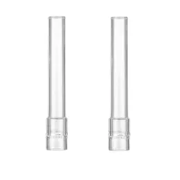 Osgree Smoking accessory 2PCS 110mm replacement Straight tube glass stem for arizer solo 2 air 2 solo 1 BJ