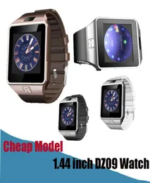 Screen Smart Watch DZ09 z Smartwatch kart SIM kamery dla iOS Android SPOSPLETO MOJU MODING MOJU 144 -CALNY Model1961027