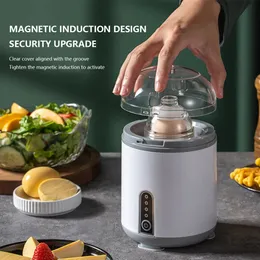 Electric Egg Mixer Egg Shaker Automatic Mixing White And Yolk Golden Egg Maker Machine Wireless Clearing Blends Kitchen Gadegts 240106