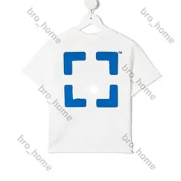 Off Withe t Shirt Maglietta di lusso Bambini Ragazzi Freccia irregolare Ragazze Estate Magliette a maniche corte Lettera stampata Dito Sciolto Kid Bambini Giovani Tees Topsxopd 2DQ5