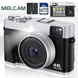 Цифровая камера 4K с видоискателем, вспышкой, 48 МП для фото и видео, автофокусом, картой AntiShake 32G 240106