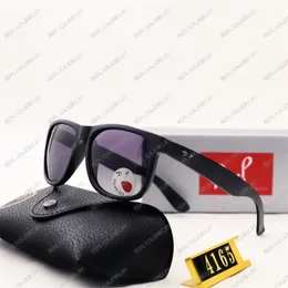 Best Copy Designer Women Sunglasses Rays Bans Sun Glasses Justin RB 4165 New With Box Men Polarized Eyewear Classic Fashion Luxury Eyeglasses Beach Driving Glasses