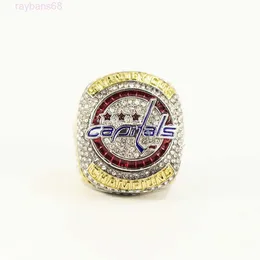Дизайнерское памятное коллекционное кольцо для чемпионата НХЛ «Вашингтон Кэпиталз» 2018 года на Кубок Стэнли по хоккею с шайбой