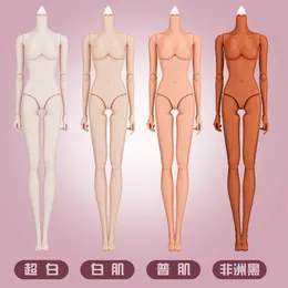 Mengf Doll Body 16サイズスーパーホワイトベージュブラウンコーヒースキンボディFr ITドールフィギュアトイ28cm人形トイボディパートガールギフト240106