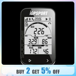 GPS Bike Computer IGPSPORT BSC100S Cycle Wireless Speedometer Bicycle Digital Stopwatch Cycling Odometer Cycling Computer 240106