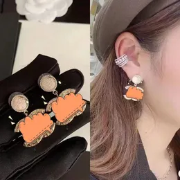 Women Designer Studs Earrings Multi Styles Available Letters Pattern with Diamond Decoration Studs Pxx 31-37