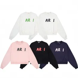 SS new product miri Sweaters classic letter print off shoulder round neck hoodie for men and women hooded loose sports hoodies pullover long sleeved top closures