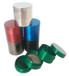 Smerigliatrici per erbe Smerigliatrice per fumo in lega di zinco 4 parti Smerigliatrici per tabacco alle erbe in metallo Wholer 40MM Accessori per fumatori per erbe secche8417248