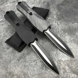Cuchillo BM Quick AUT abierto cuchillo de caza al aire libre combate táctico EDC cuchillos de bolsillo plegables mango ABS herramienta de autodefensa de supervivencia con clip
