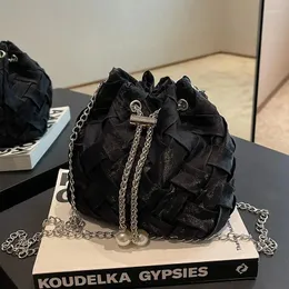 Borse portaoggetti Borsa avanzata ed elegante da donna nel 2024 Versatile borsa a tracolla con catena di moda Instagram famosa su Internet