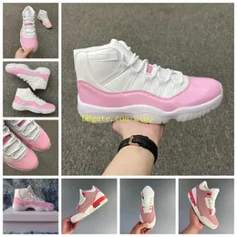 Calzature 11s 11 Scarpe da basket napoletane bianche rosa Donna Ragazze 3s 3 Sneaker da basket rosa ruggine Taglia USA US 4Y13 3647