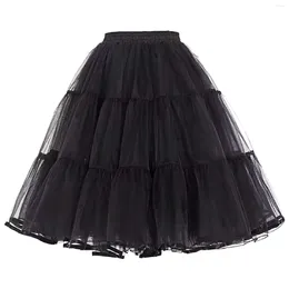 Skirts Black Fluffy Pettiskirt Tulle Tutu Underskirt Women Ball Dancewear Gown Skirt Sweet Lolita Gauze Boneless Short