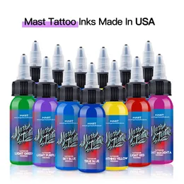 Mast Tattoo 32 Colors 30ml Professional Natural Plant Tattoo Ink for Tattoo Artist Body Art Deriment Safe Non-Toxicw 240108