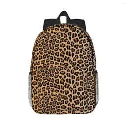 Rucksack, Leopardenmuster, Rucksäcke, Teenager, Büchertasche, modisch, für Kinder, Schultaschen, Laptop-Rucksack, Umhängetasche, große Kapazität