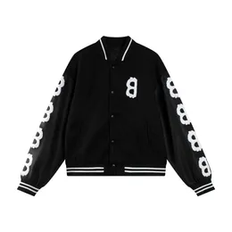 Designer Giacca da uomo Giacca da baseball Varsity Cappotto Uniforme Moda Giacca da pilota monopetto Giacca a vento sportiva Cappotti con cerniera casual Capispalla Uomo Donna 3732