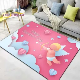 love carpets for living room rugs bedroom pink decor area rug washroom floor mat 240108