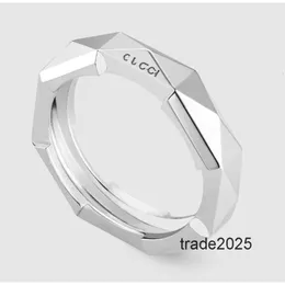 Designer anel moda 925 anéis de prata esterlina link para amor anéis para homens e mulheres festa de casamento noivado jóias amantes presente