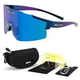 Sonnenbrille SCVCN MTB Radfahren Brille Männer Frauen Outdoor Sport Runing Sonnenbrille Skifahren Fahrrad Brille Photochrome Linse Fahrrad Brillen