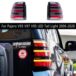 Freno Retromarcia Corsa e Jogging Fanale Posteriore di Montaggio Per Mitsubishi Pajero V93 V97 V95 Fanale posteriore A LED 06-20 Accessori Auto Streamer Dinamico indicatori di direzione