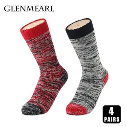 2 Çift Kadın pamuk çorapları yüksek kaliteli kış kalın sıcak yumuşak sıkıştırma gündelik renkli moda marka önyükleme çorapları kadın 240108