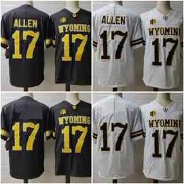 #17 Josh Allen Wyoming College-Football-Trikot für Herren, genäht