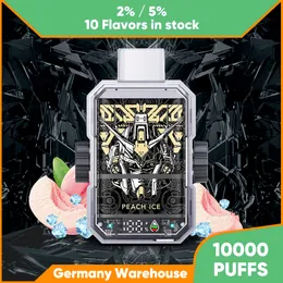 Elektronische Zigarette 10000 Puffs Einweg -Vape Vape Stift Neue Design Spinner 14ml Eliquid 10K Puffbal