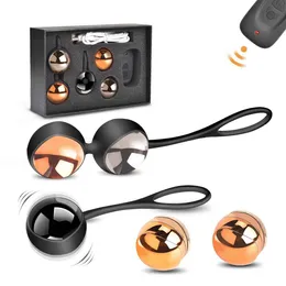 Vibradores Kegel Ball 5 Wearable Weight Ball Define Controle Remoto Sem Fio para Usar Ovos de Salto Adulto