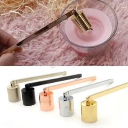 Scented Candle Extinguisher Bell Shaped Candle Snuffer Stainless Steel Long Handle Candle Wick Snuffers Candles Extinguisher BH2702293749