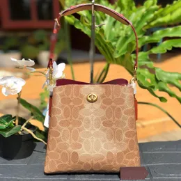 حقيبة مصممة Sacoche Hadley Willow Bucket Bag Basing Fashion Leature Leature Luxury Womens Mens Mens Clutch Facs Totes Handbag Cross Body مع أكياس أحزمة الكتف