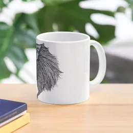 Mugs Wendigo Wolf Coffee Mug Ceramic Cups Creative Tea