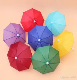 Mini Simulation Umbrella For Kids Toys Cartoon Many Color Umbrellas Decorative Pography Props Portable And Light 4 9db ZZ1604829