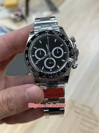 Arsuper+ 126500 126500ln Man Watch Dandong 4131 Movement 40mmx12.2mm 904L 72 ساعة محمية PANDA PANDA SAPPHIRE