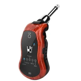 Złącza B6 Bluetooth doładowalne elektryczne elektryczne słuchawki Bluetooth Mini wzmacniacz z 5 efektami na gitarę elektryczną