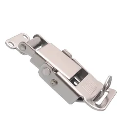 304 stainless steel Safety Buckle Lock Latch energy saving Tool Air Box Hasp Insurance Electrical Medical Equipment Case Plastic Bag Toolcase Cabinet Hardware