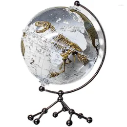 Dekorativa figurer Transparent Earth Instrument Desktop Decoration Living Room Entrance Home Furnishings TV Cabinet Study Desk Prydnad