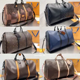 24SS Designer Duffle Bag Men Gen Women Fashion Travel Bag Barge Large Handbag Classic Keepall Bags Princed Printed Real Relate Travel Bag Bage Bage Bage Bage