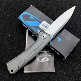 Coltello ZT 0808 Tattico Flipper Lama Cuscinetto a sfere Coltello da tasca pieghevole Campeggio Combattimento Strumenti di utilità Coltello da cucina per frutta EDC Multitool