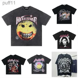 Hellstar camiseta Rappe Mens Mulheres Camiseta Rapper Lavagem Cinza Pesado Artesanato Unissex Manga Curta Top High Street Moda Retro Hell Womens Camiseta Us Tamanho Sxlz48j Ma ZIM1