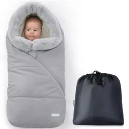 Orzbow Warm geboren Schlafsäcke Winter Baby Kinderwagen Schlafsäcke Baby Umschlag Fußsack Kinder kind Kinderwagen Kinderwagen Schlafsack 240108