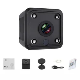 X6 WiFi Mini Portable Camera HD 1080p trådlös säkerhetsövervakningskameror med WiFi Night Vision Smart Home Micro Camera