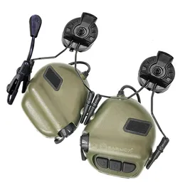 Opsmen earmor softair tático m32h mod3 fones de ouvido com cancelamento de ruído para capacete rápido arco capacete ferroviário softair fones de ouvido tiro 240108
