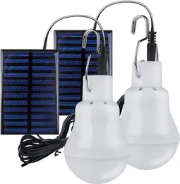 LEDソーラーバルブライト防水屋外5V USB充電ハンギング緊急日光パワーランプポータブル強力な屋内ハウス240108