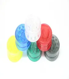 Accessori per fumatori 3 strati 40mm Smerigliatrici in plastica Macinino per spezie Frantoio Magnent Sigaretta per erbe secche Scatola al dettaglio colorata CCE39999307016