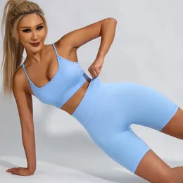 Women Seamless Yoga Set Shorts Fiess Suit Sports Sets Gym Wear Workout Clothes for Woman Sportswear Sport Outfit Ladies 240108 s wear