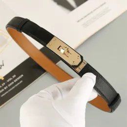 Designer waistband Fashion hemring belts for men high-end classic leather belts lychee pattern brand luxury belts for woman gold and silver buckle belt