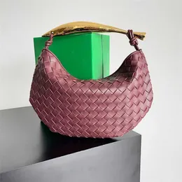 Sardinentasche von BottegVenets aus echtem Leder, gewebte hochwertige Designer-Intrecciato-Handtasche, 33 cm, echte Damen-Designer-Tasche