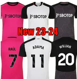 2023 2024 RAUL SOCCER JERSEY Willian Cairney J.Palhinha Robinson de Cordova-Reid Andreas Reed Ream Adama Muniz Tete Castagne 23 24 koszule piłkarskie