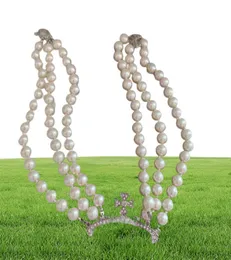 Designer multicamadas pérola strass órbita colar clavícula corrente barroco pérola colares para mulheres jóias 2767207