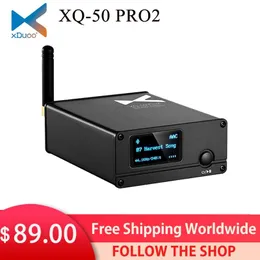 Anslutningar XDUOO XQ50 PRO2 /XQ50S Bluetooth Audio Mottagare Converter QCC5125 Buletooth 5.1 DAC XQ50 Pro Support PC USB DAC XQ50 Pro2