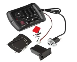 Novo equalizador 4band eq para guitarra acústica, pré-amplificador piezo captador 04539367